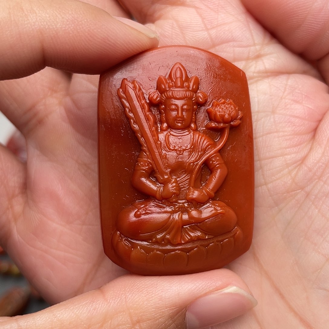 定制南红玛瑙未镶嵌木*