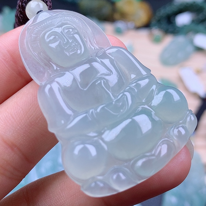 【闪购商品】翡翠颈饰未镶嵌鹿*森翡翠吊坠