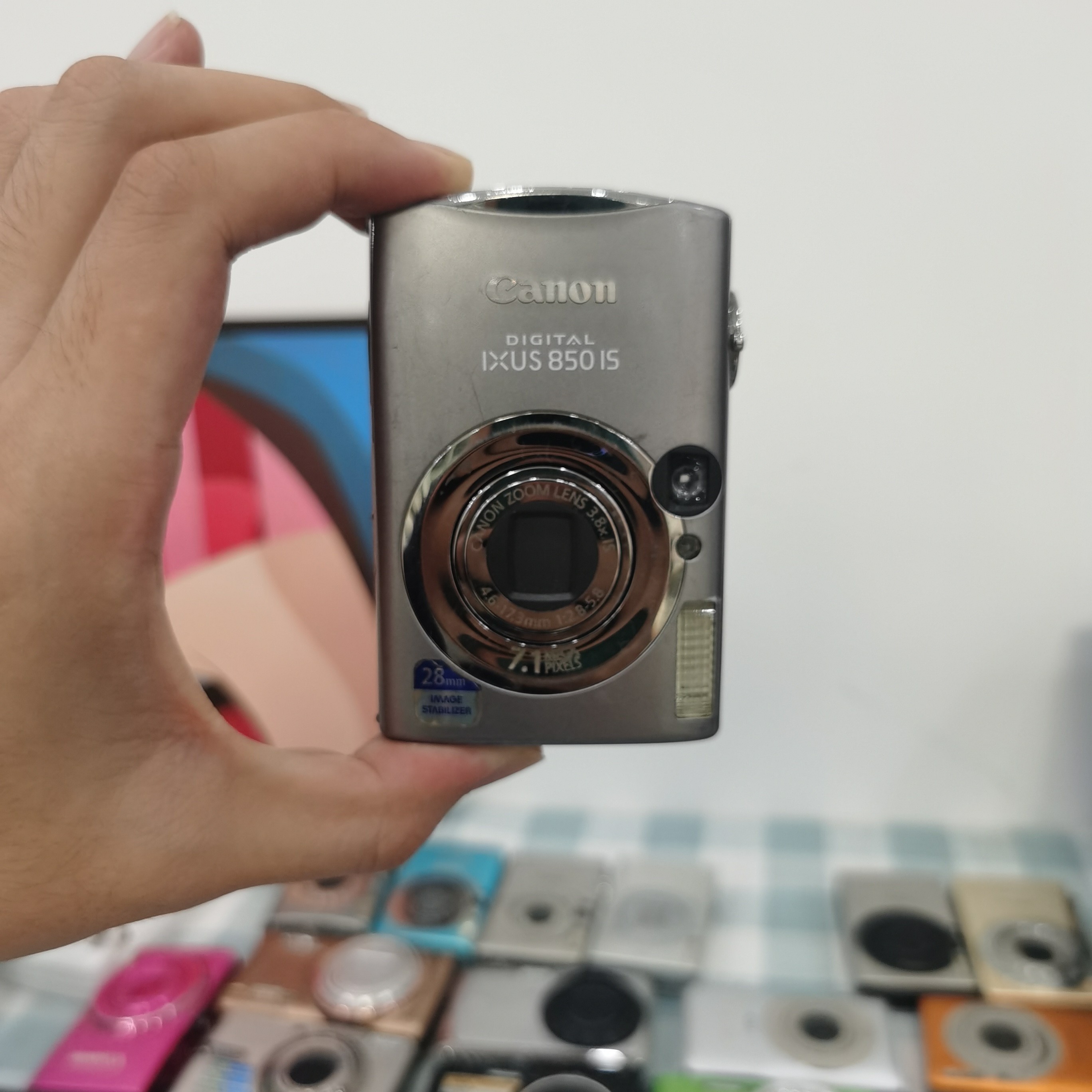 9新 Canon/佳能 ixus850出片清晰冷白皮带磨皮 功能正常配件齐全