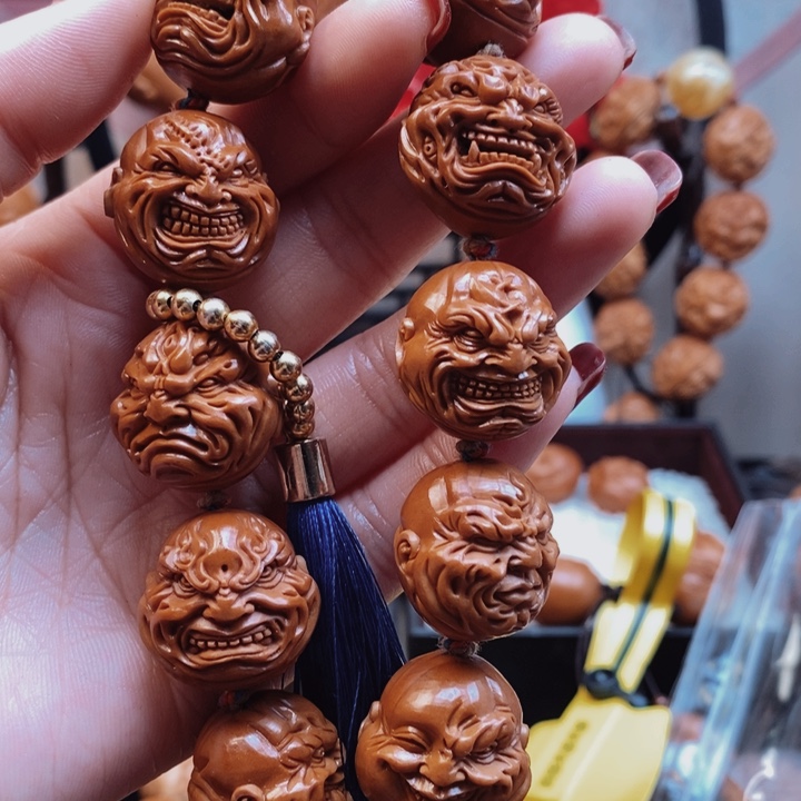 橄榄核手串/手链身**途手工恶僧2.2