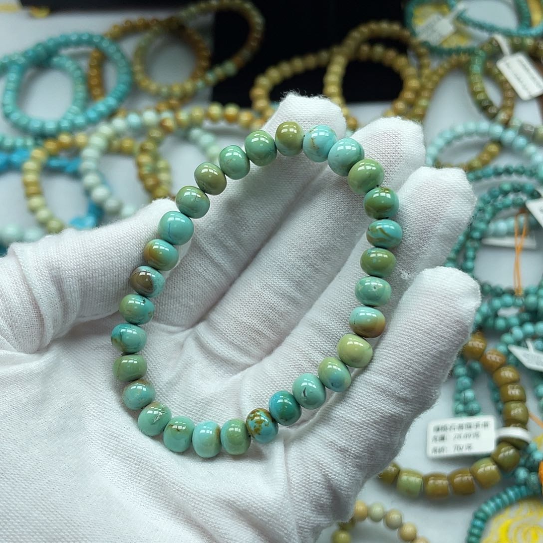 未镶嵌绿松石珠宝奇石