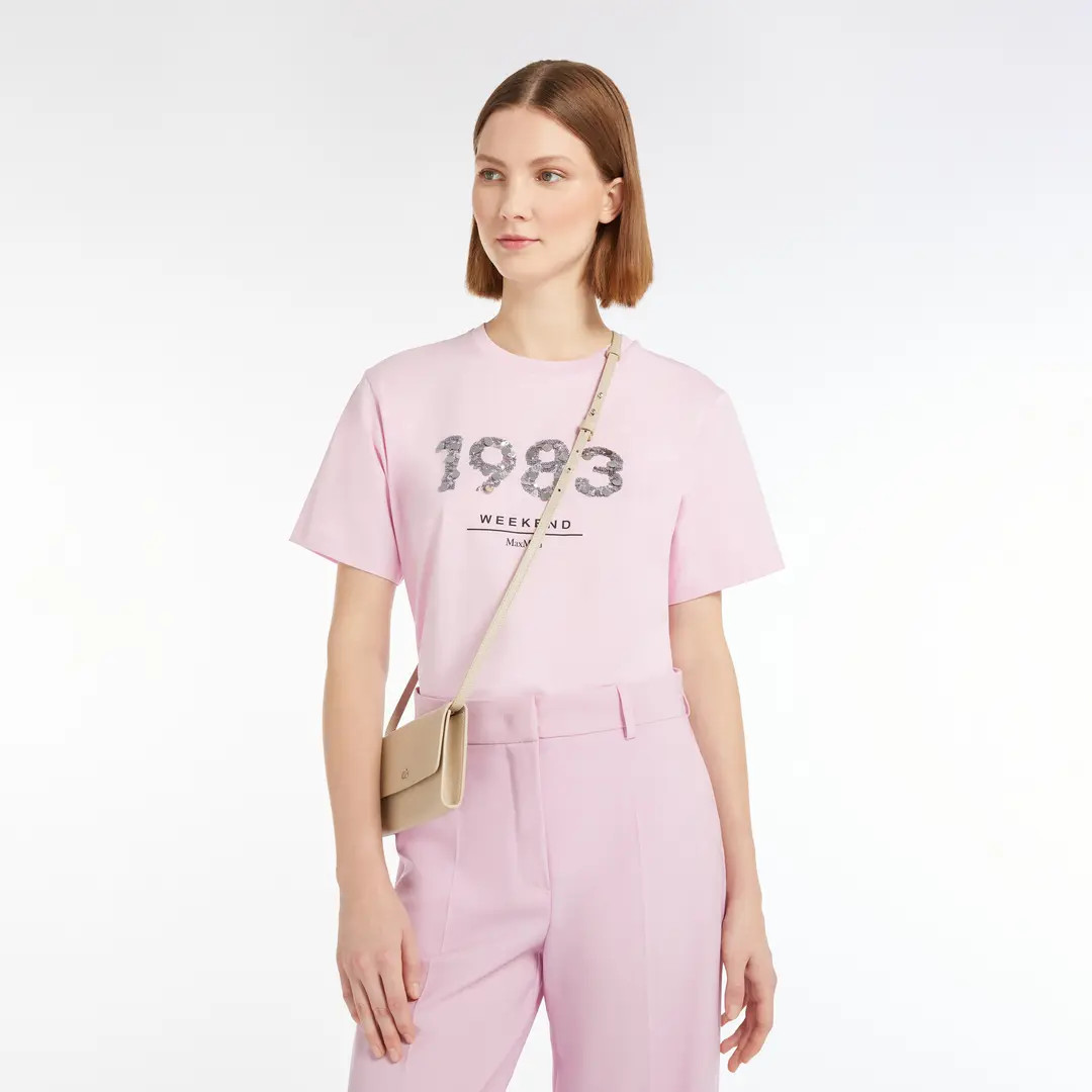 MaxMara 【国现 专柜1600】女士新款短袖T恤 Cabina 003