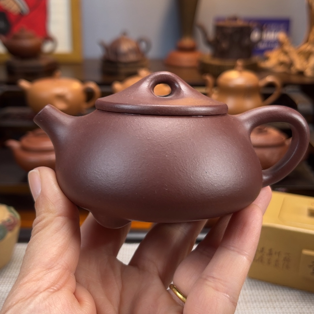 紫砂茶具半手工制作