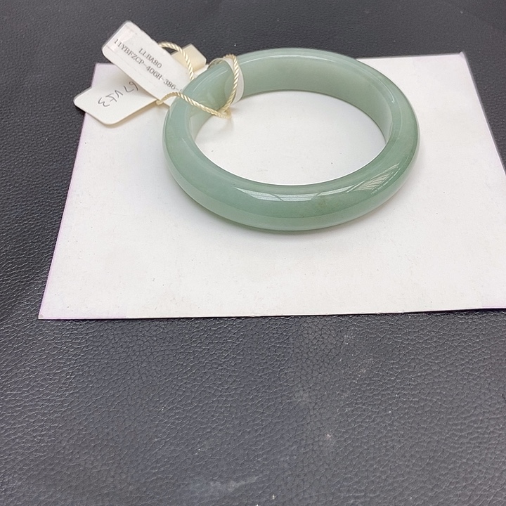 翡翠手镯未镶嵌芒****啵52-53正圈