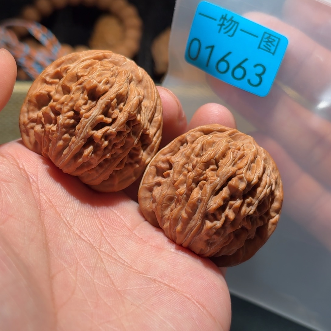 向***鹰文玩核桃把件蓟县楼