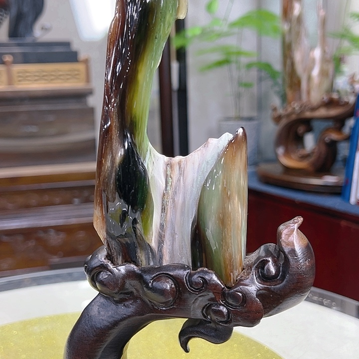 硅化玉未镶嵌珠宝奇石