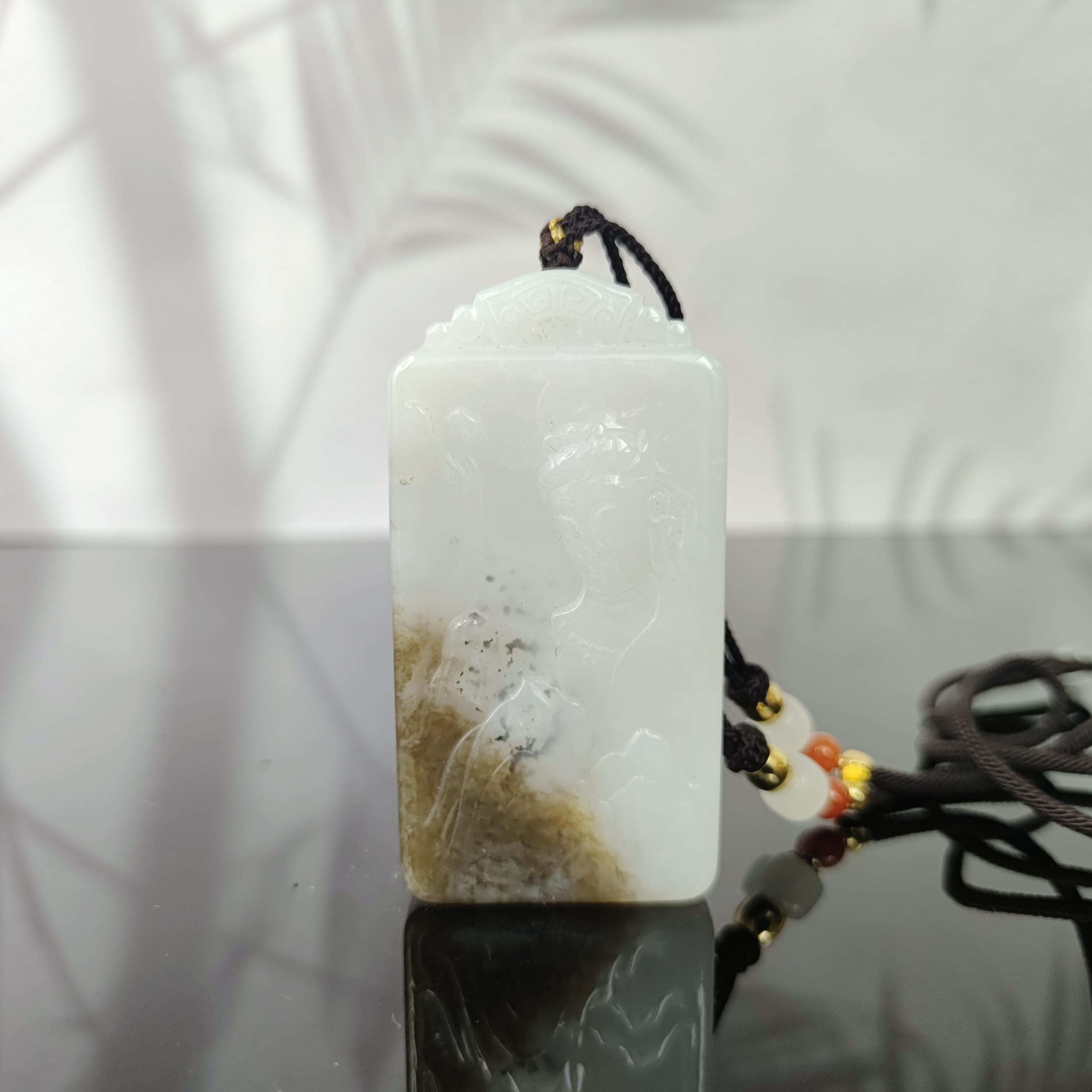 N和田玉观音吊坠0027