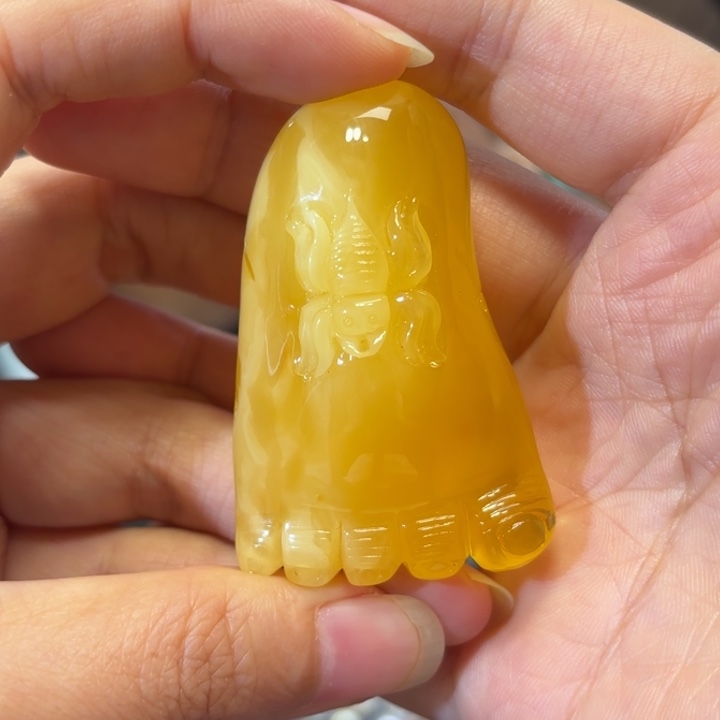 蜜蜡颈饰未镶嵌蜜蜡