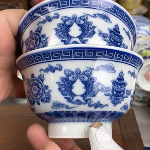 景德镇陶瓷藏式茶碗