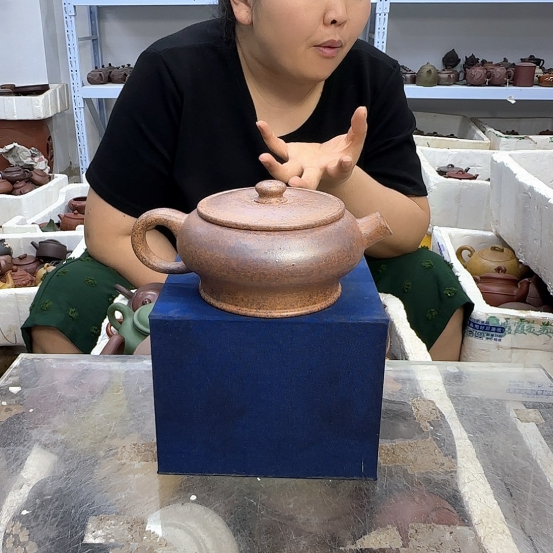 茶壶紫砂宜兴紫砂壶瑕疵处理