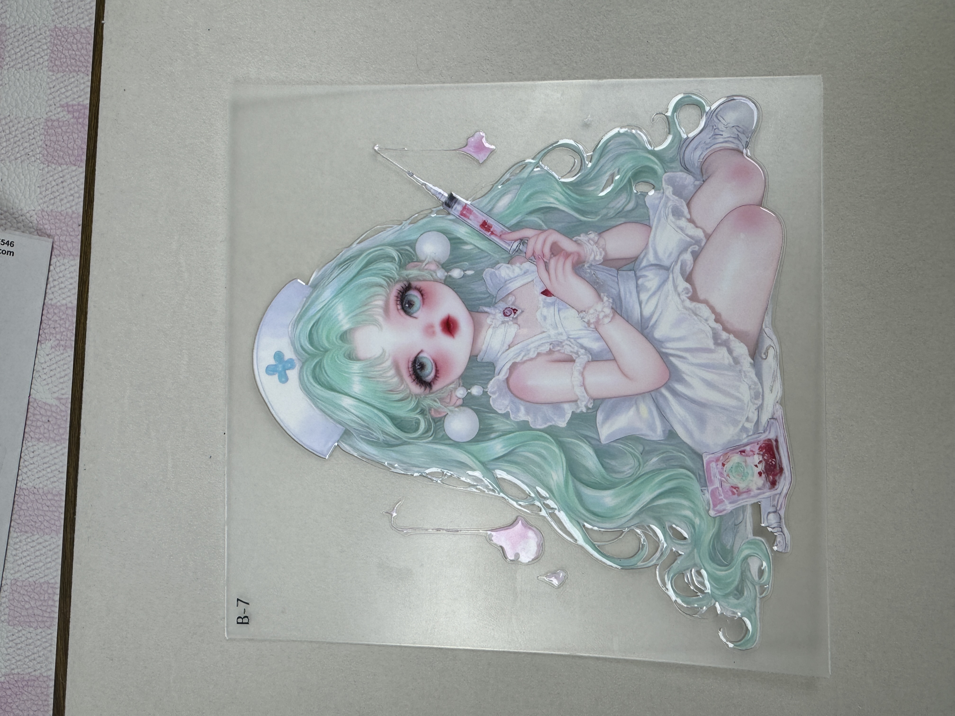 [开框选款]5D浮雕果冻贴纸，手机壳diy贴纸，冰箱贴，小鼻嘎可爱贴纸