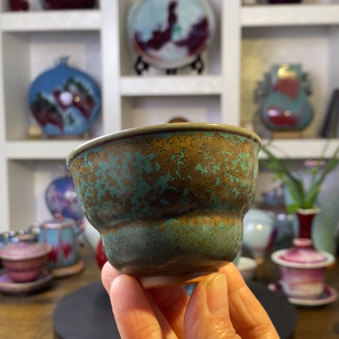 瓷片禹州神后钧瓷原产地~