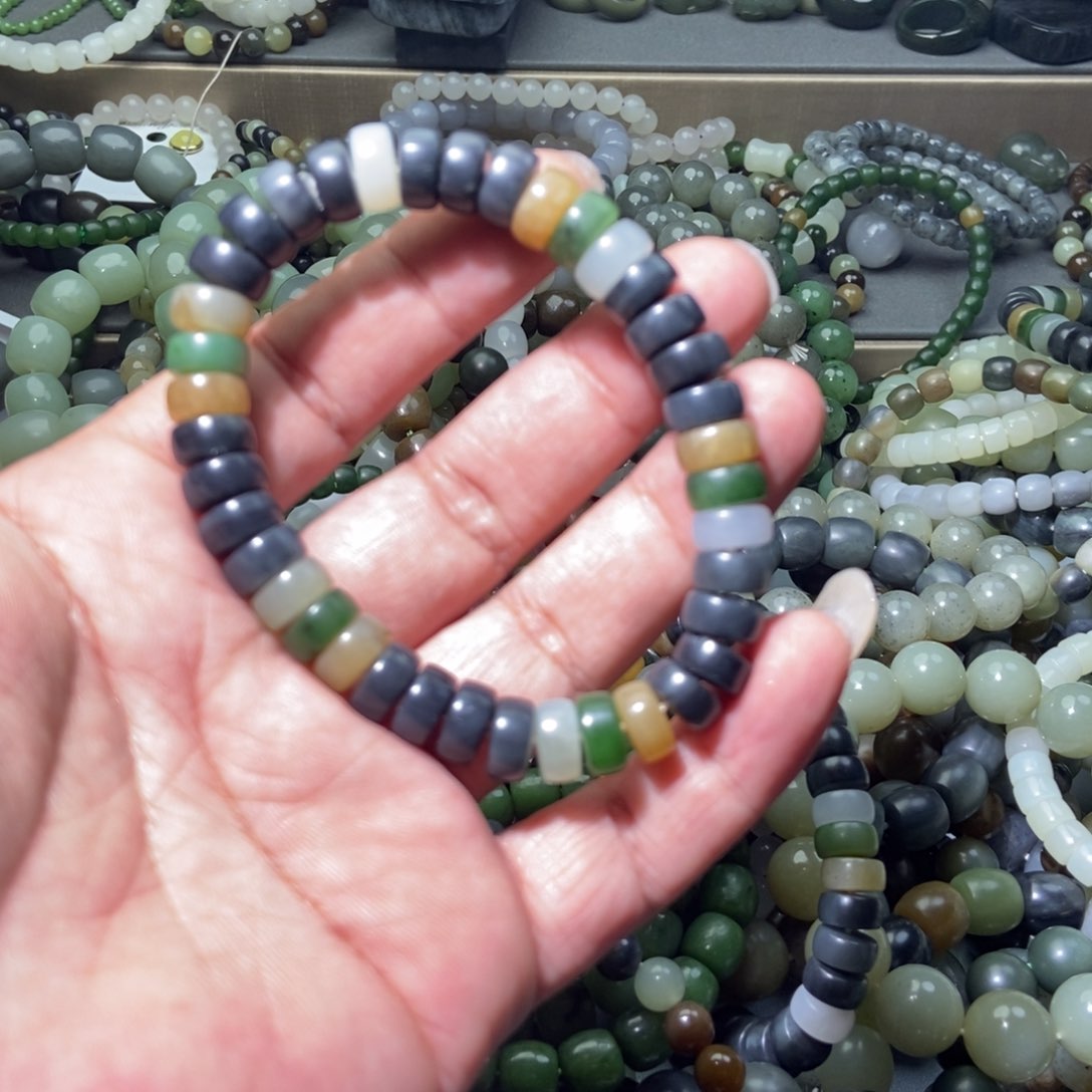 和田玉手链未镶嵌