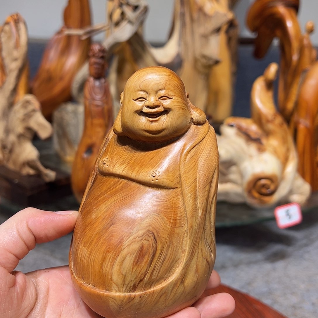 柏木（崖柏）崖柏木手把件摆件