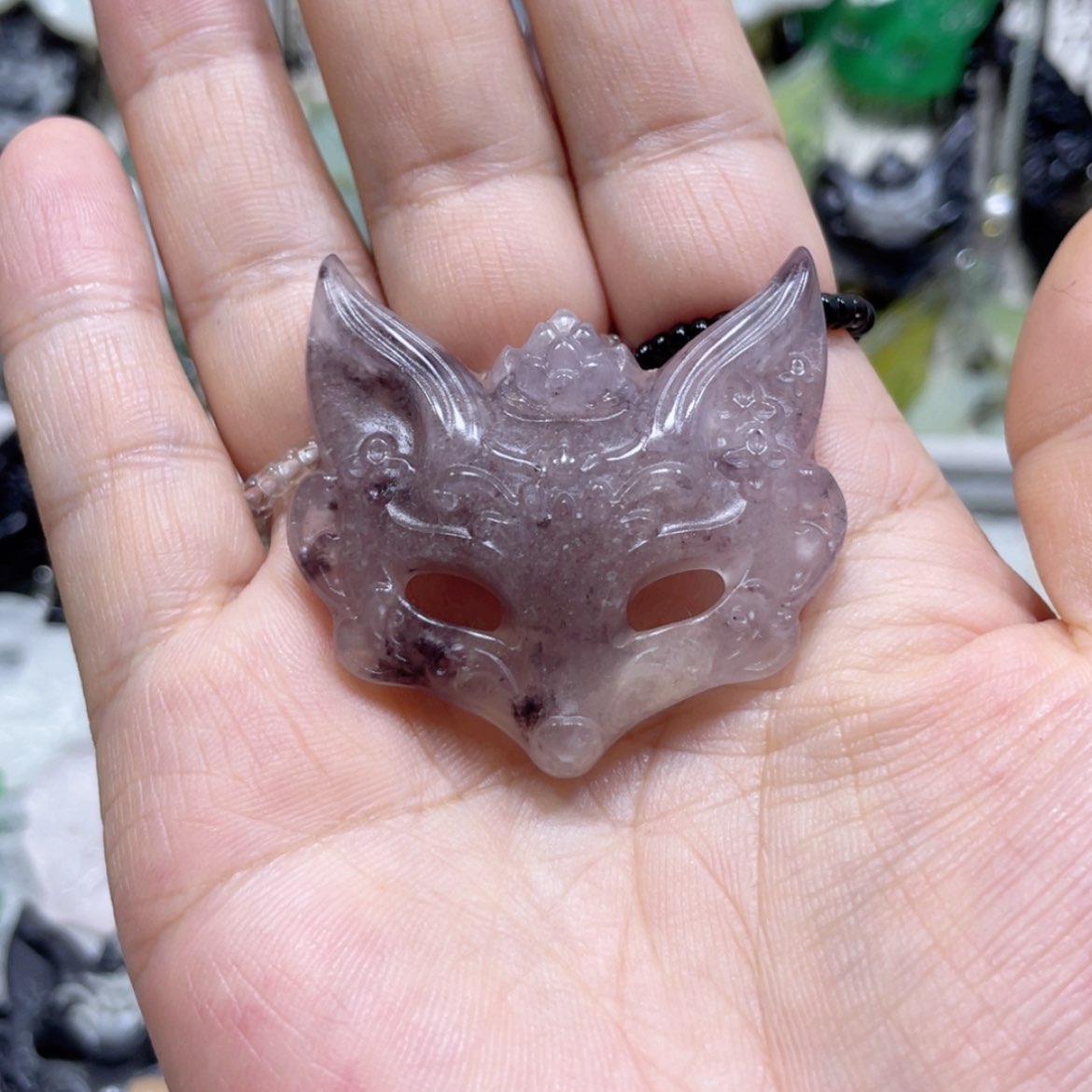 【闪购商品】岫玉未镶嵌颈饰兔*姐66吊坠