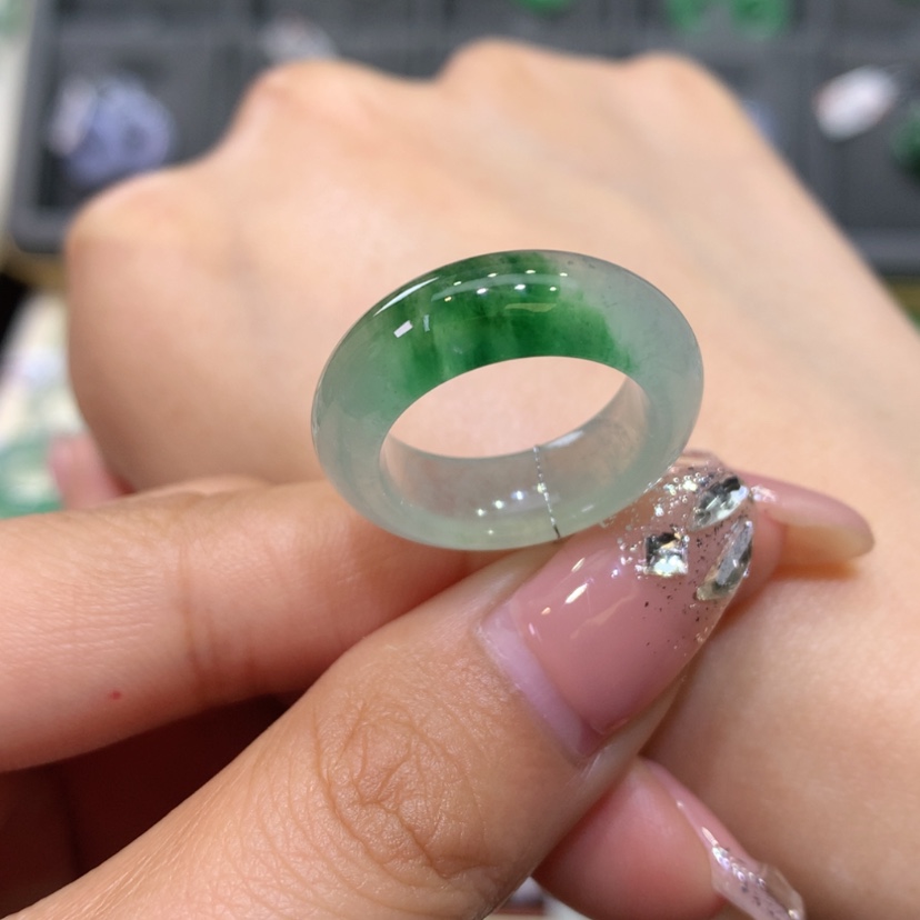 【闪购商品】翡翠戒指未镶嵌11.12号