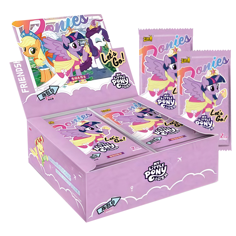 【大胃王】趣影包4弹小马宝莉卡游（代拆）