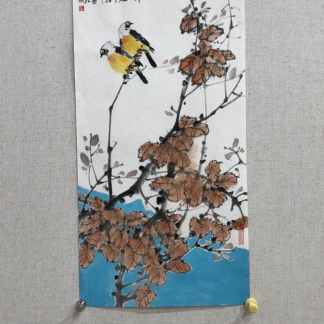 国画石建勋教授精品国画