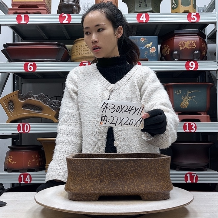 紫砂花盆紫砂花盆