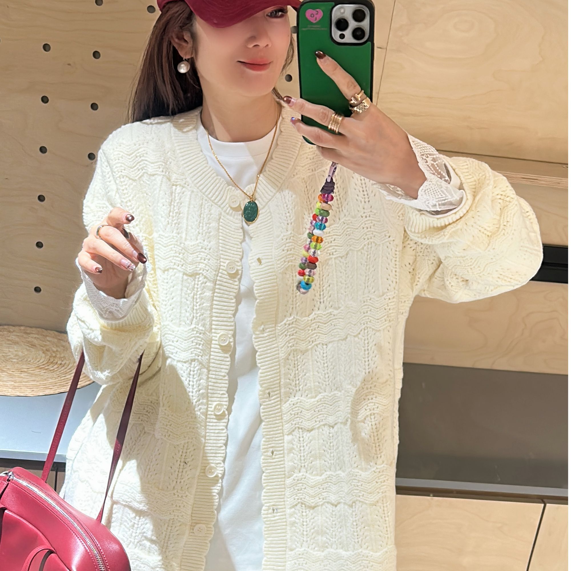 5【大小姐家】欧韩货开衫毛衣536775