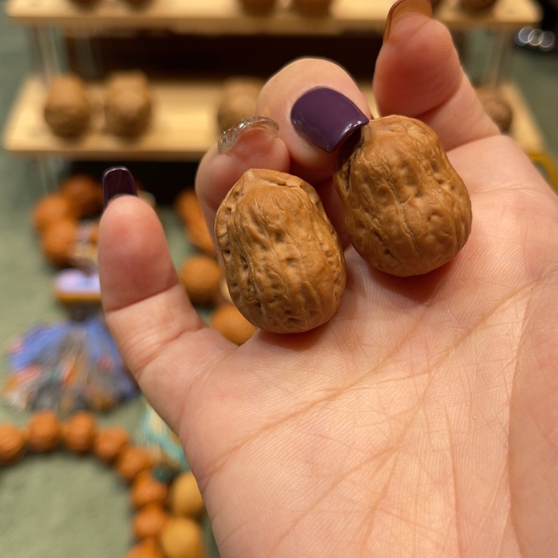 把件文玩核桃Q萌小花生