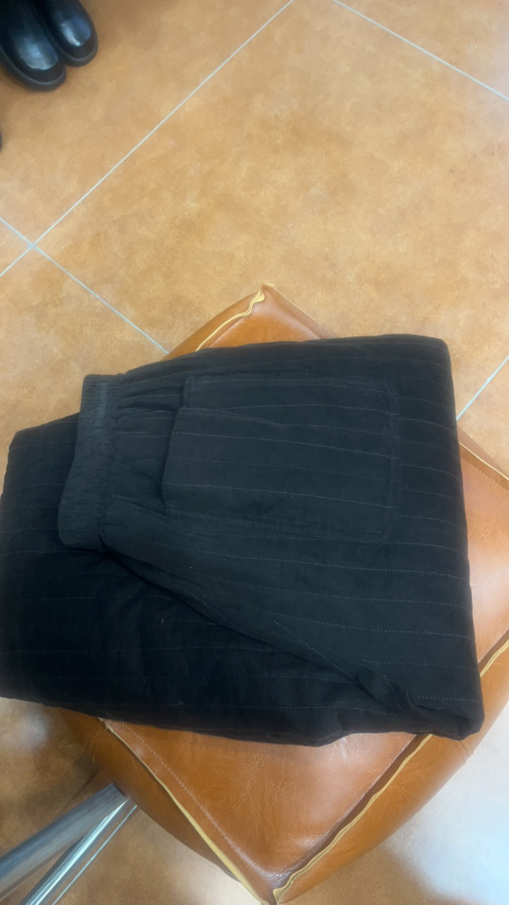 棉裤压格压线休闲百搭