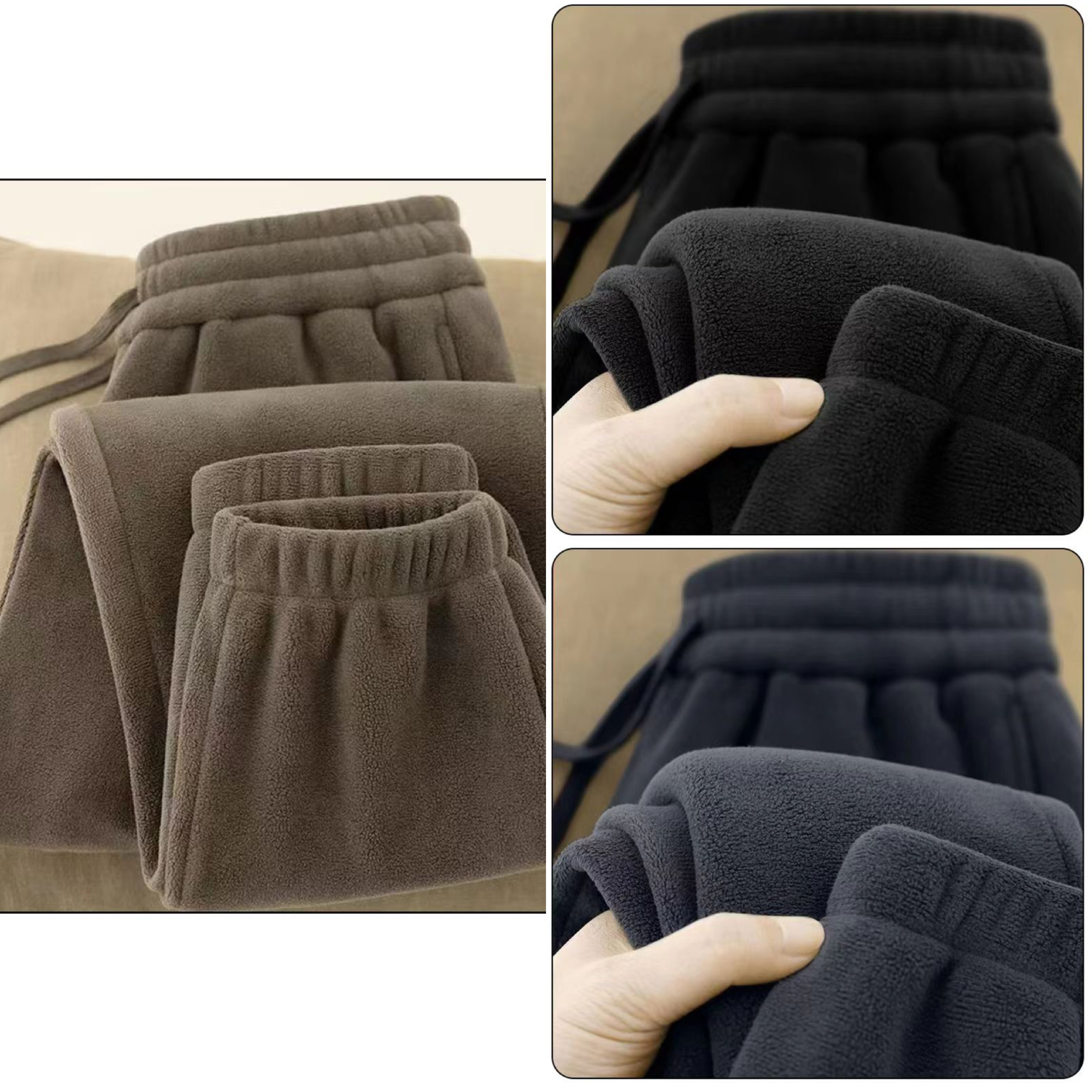 双面加绒卫裤面料