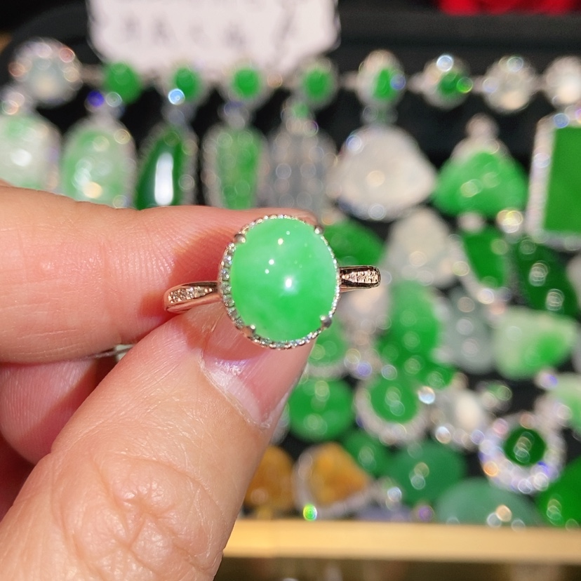 【闪购商品】未镶嵌戒指翡翠天然翡翠