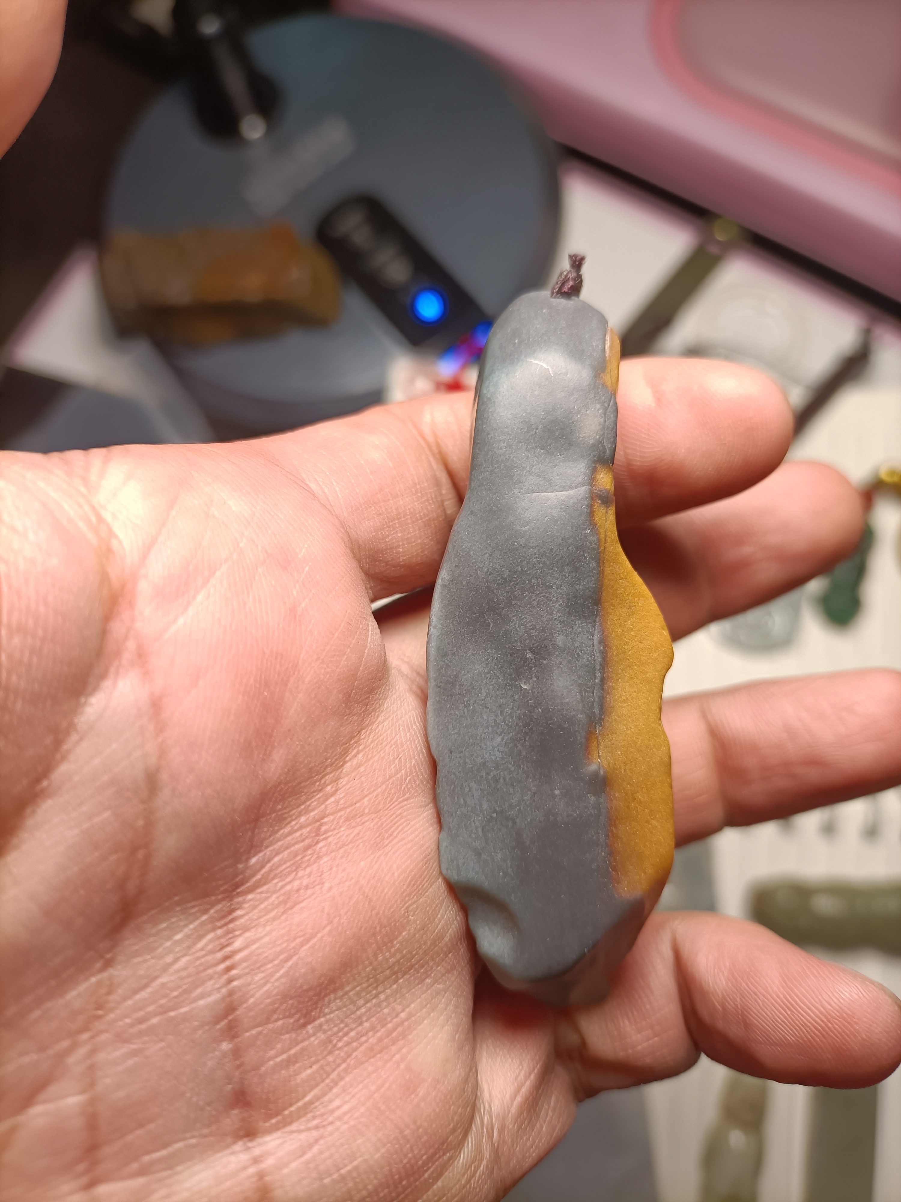 招财手把件把玩收藏