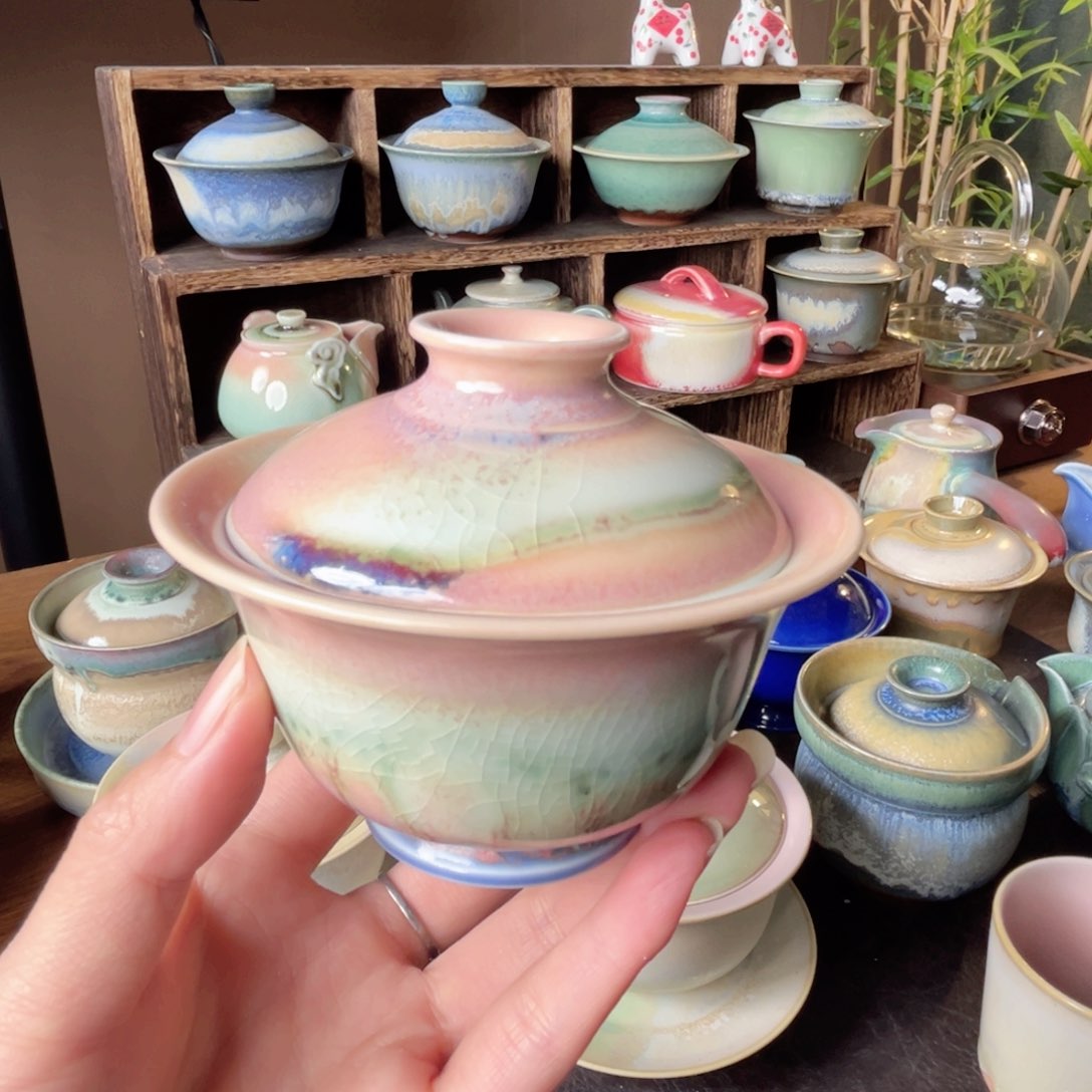 杯景德镇纯手工柴烧茶器