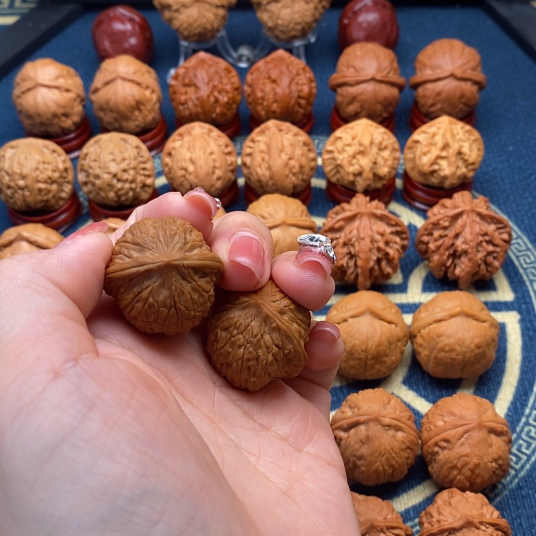 文玩核桃把件C****U精品手捻