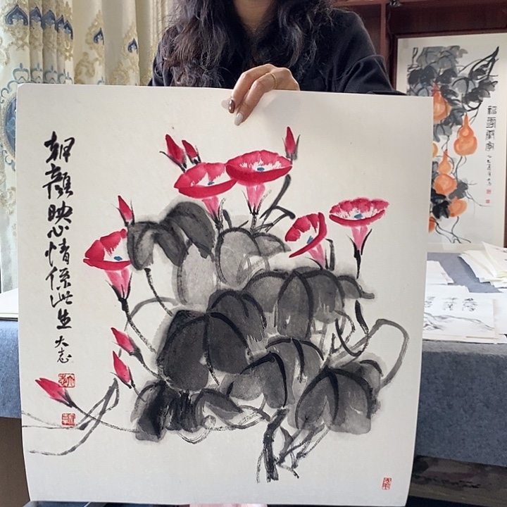 国画纯手绘国画写意作品