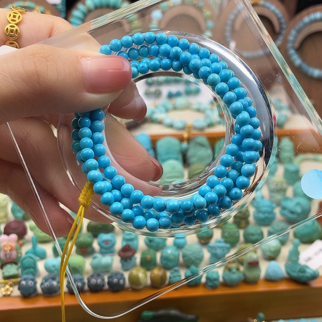 绿松石未镶嵌挂件