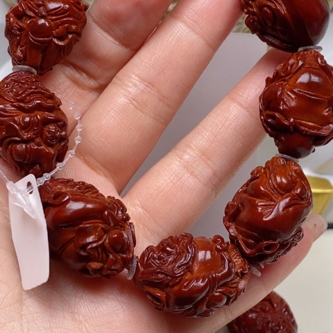 橄榄核手串娜****）橄榄核手串