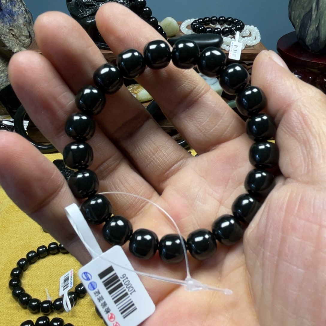 和田玉手链未镶嵌平***！