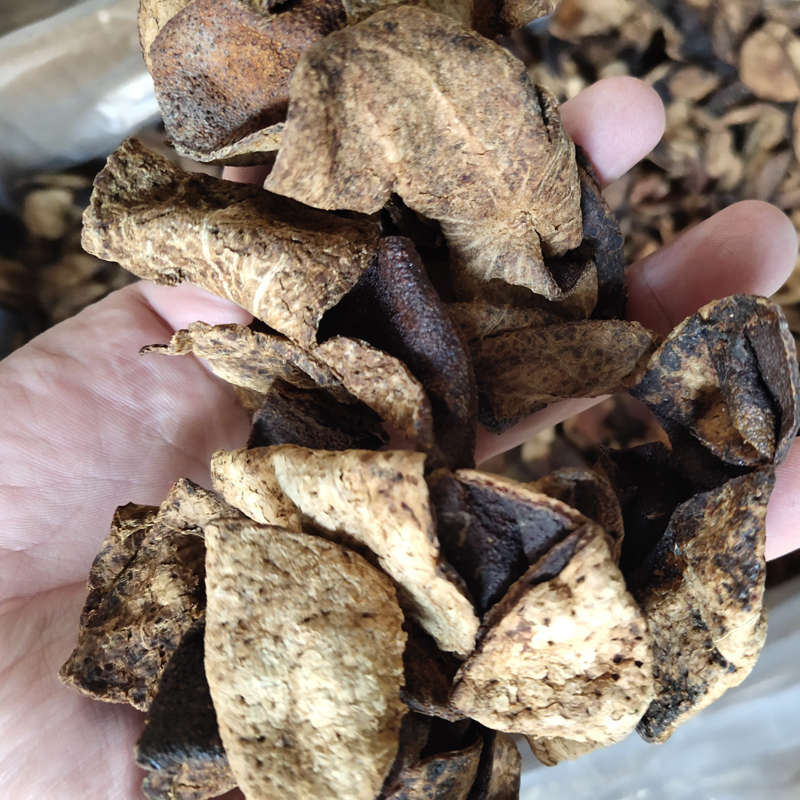 真正25年老陈皮碎正宗广东新会泡茶煲汤库存中药材药用 陈皮