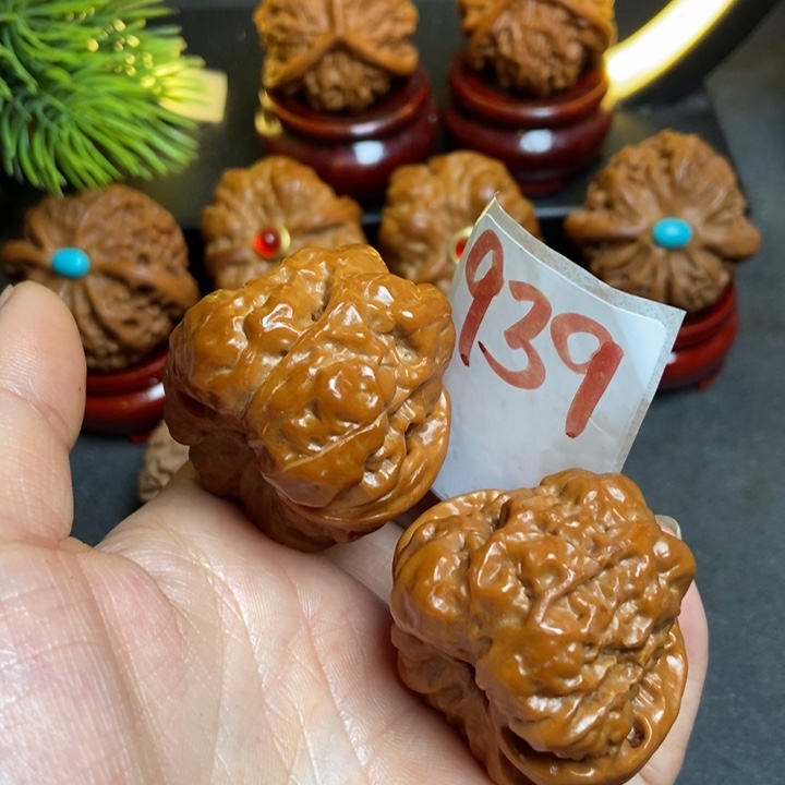 文玩核桃把件39蛤蟆939