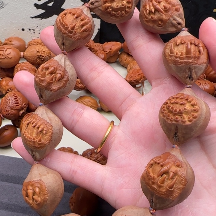 橄榄核手串原皮恶僧