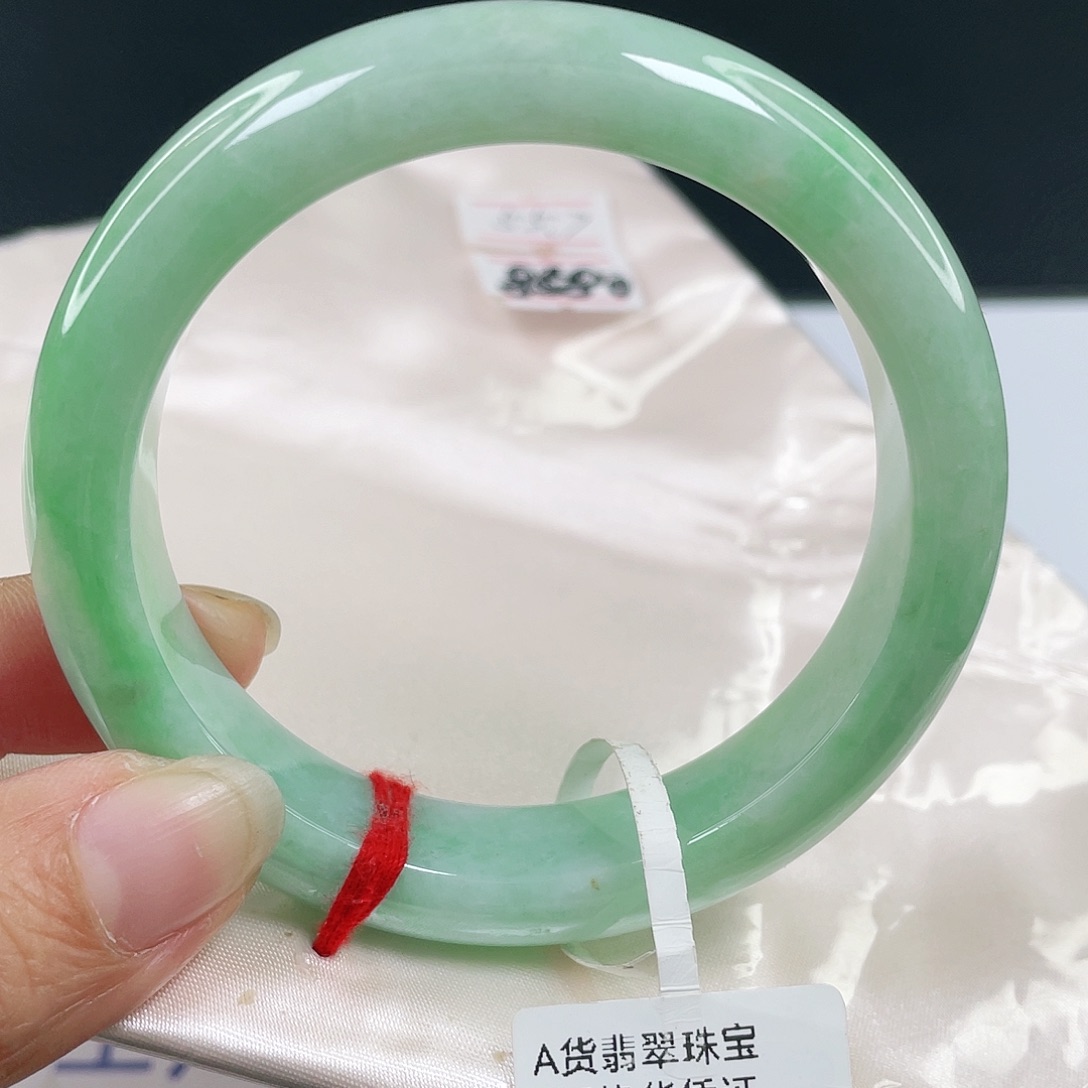 未镶嵌手镯翡翠正圈55