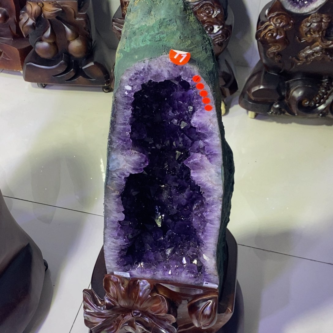 未镶嵌大型摆件（非配饰）紫晶