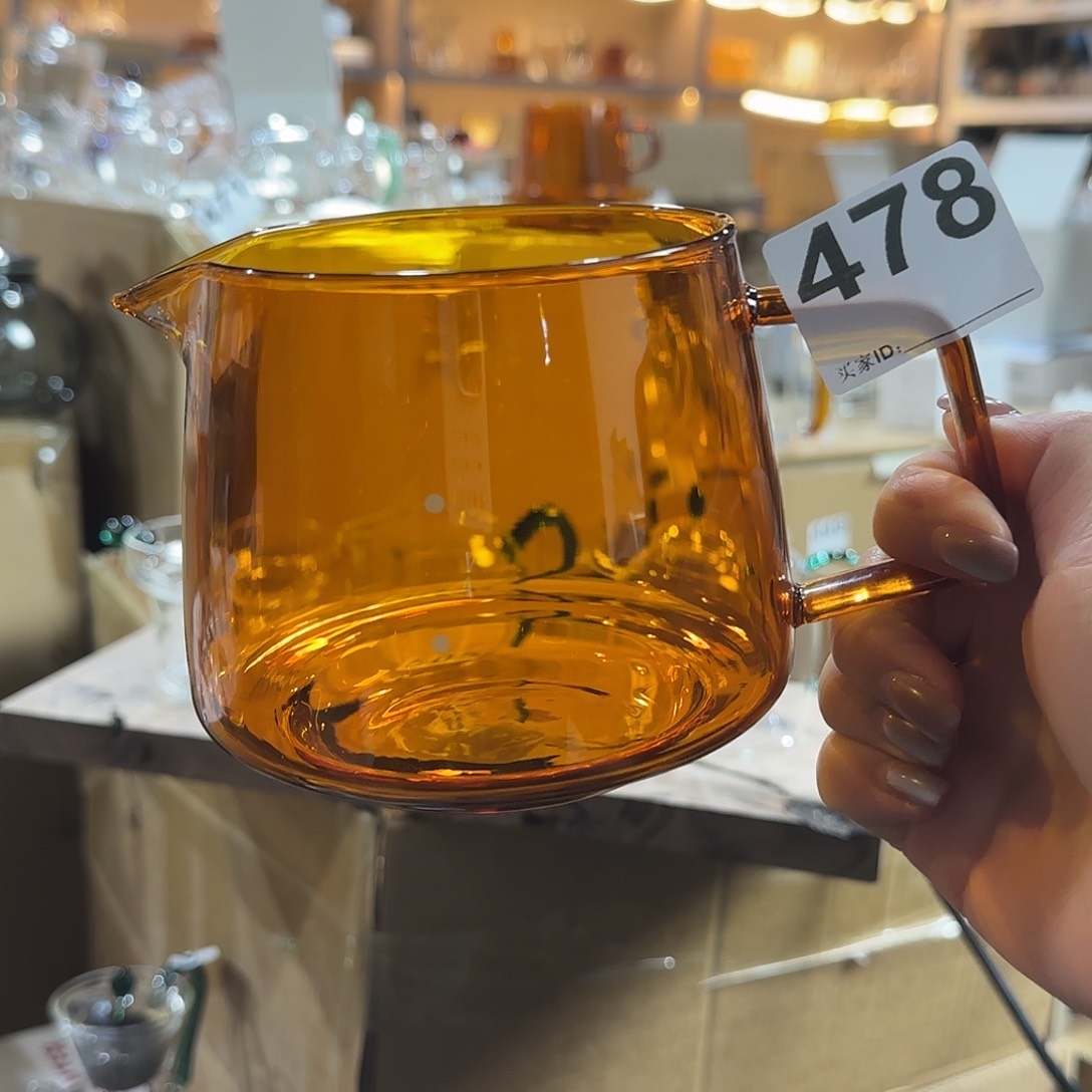 478高硼硅玻璃咖啡分享壶