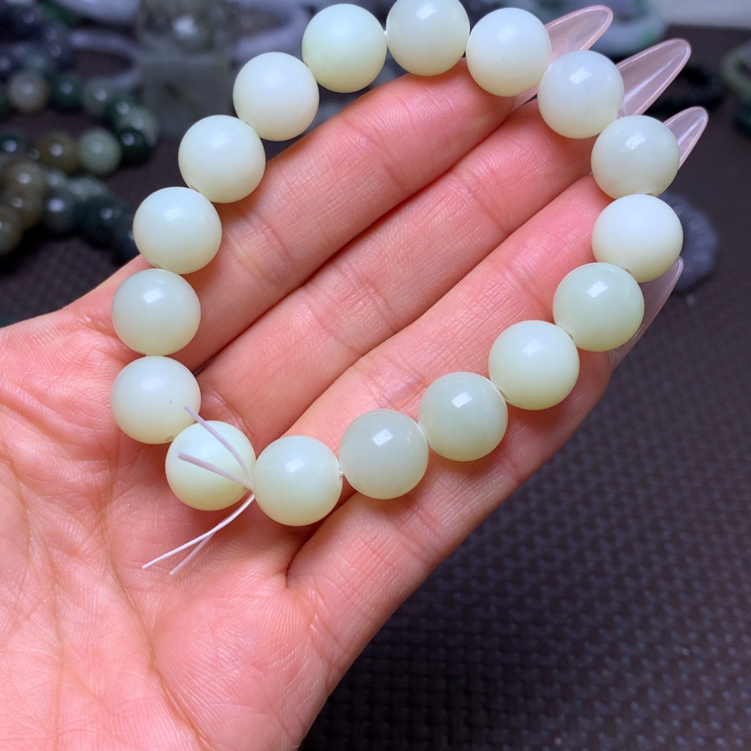 未镶嵌手串和田玉卡12