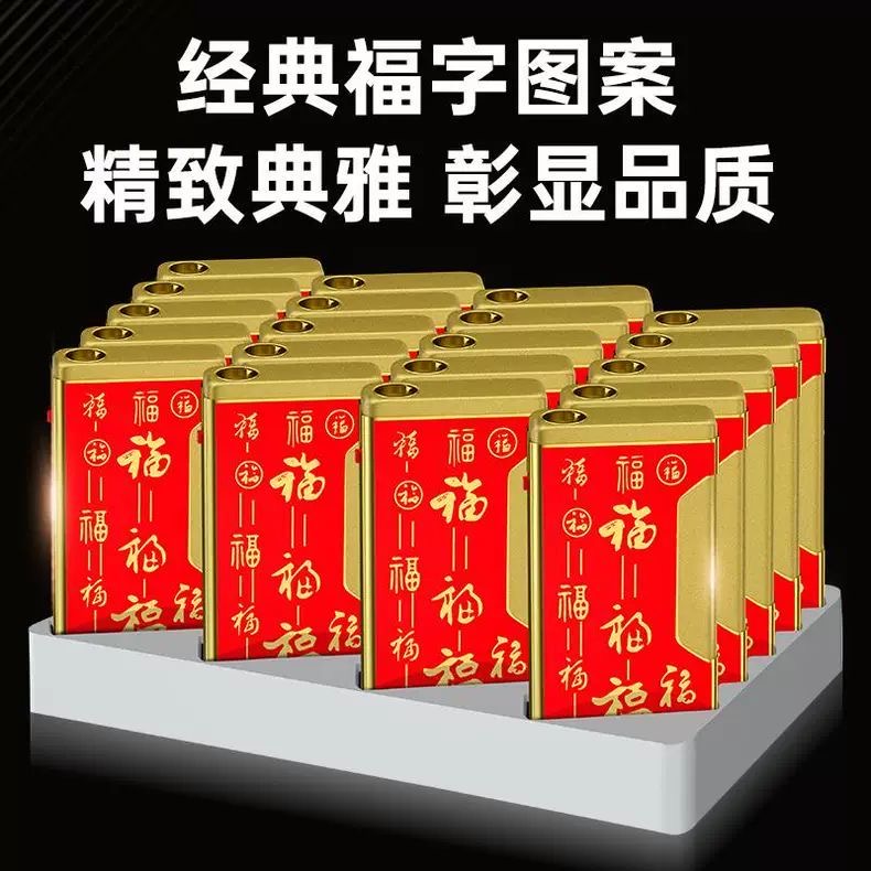 高档高端加厚礼物防风防爆便携金属礼物防风火机枪定制2025打火机