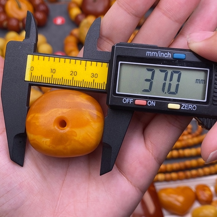 琥珀未镶嵌裸石蜜蜡L