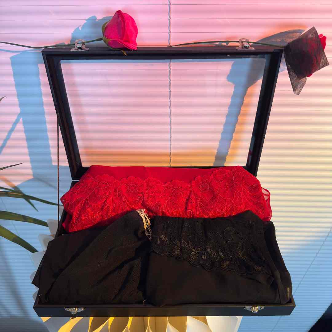  【贴身衣物不退不换，完美主义勿拍】四件装 吊带裙文胸套装