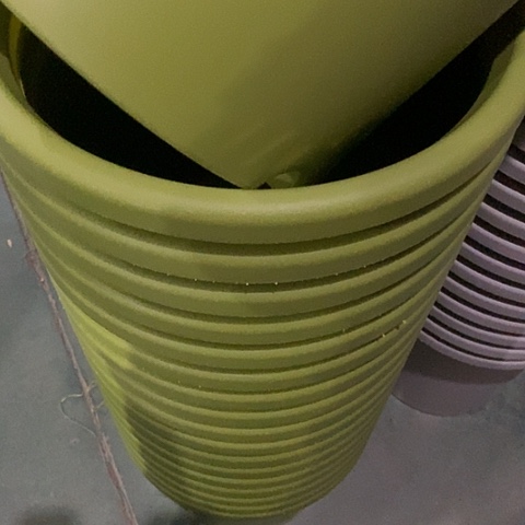 树脂四季7号果绿带托7套