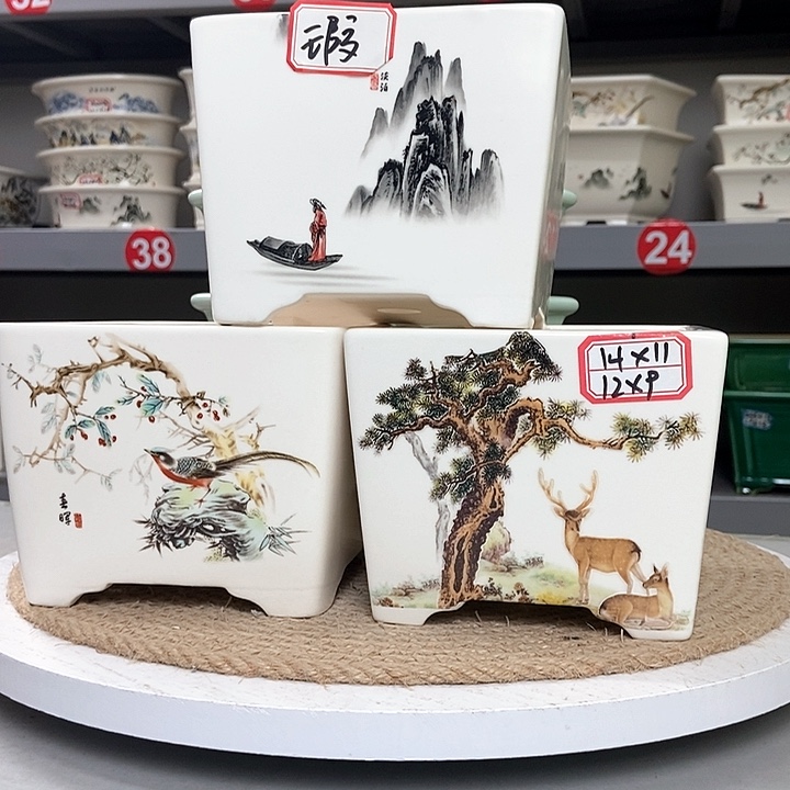 紫砂花盆紫砂花盆