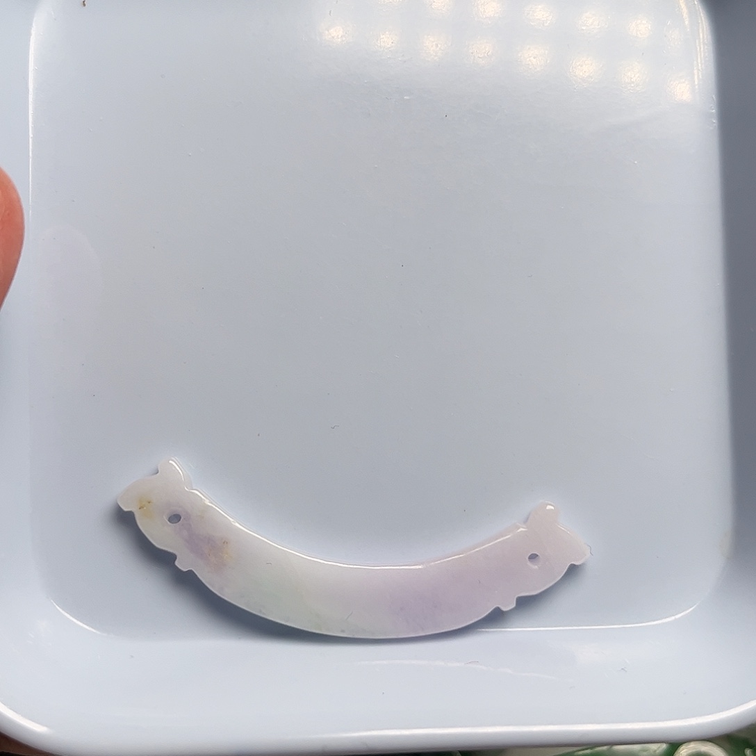 颈饰未镶嵌翡翠天然翡翠