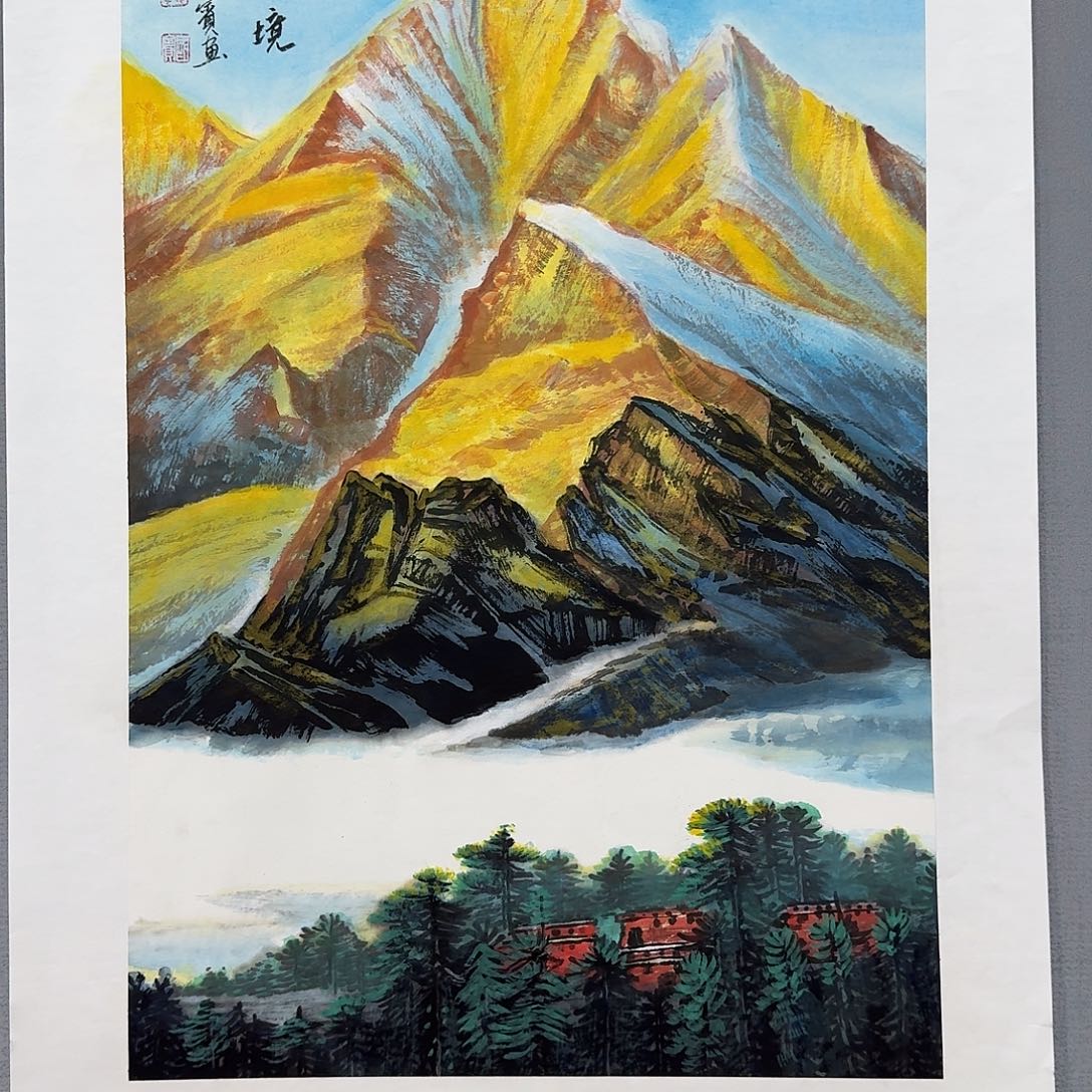 国画莫国宾老师国画精品