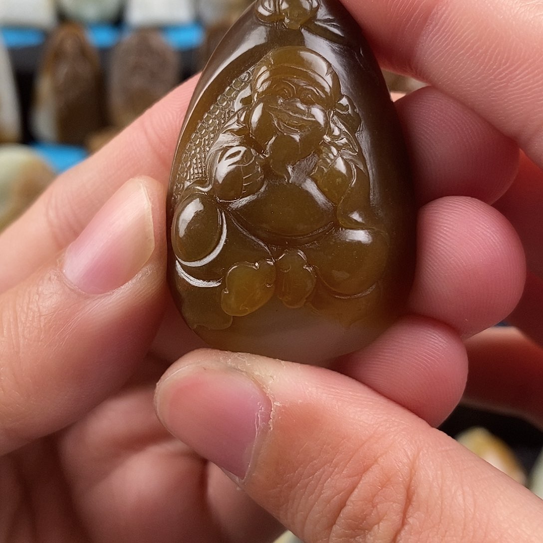 和田玉挂件未镶嵌